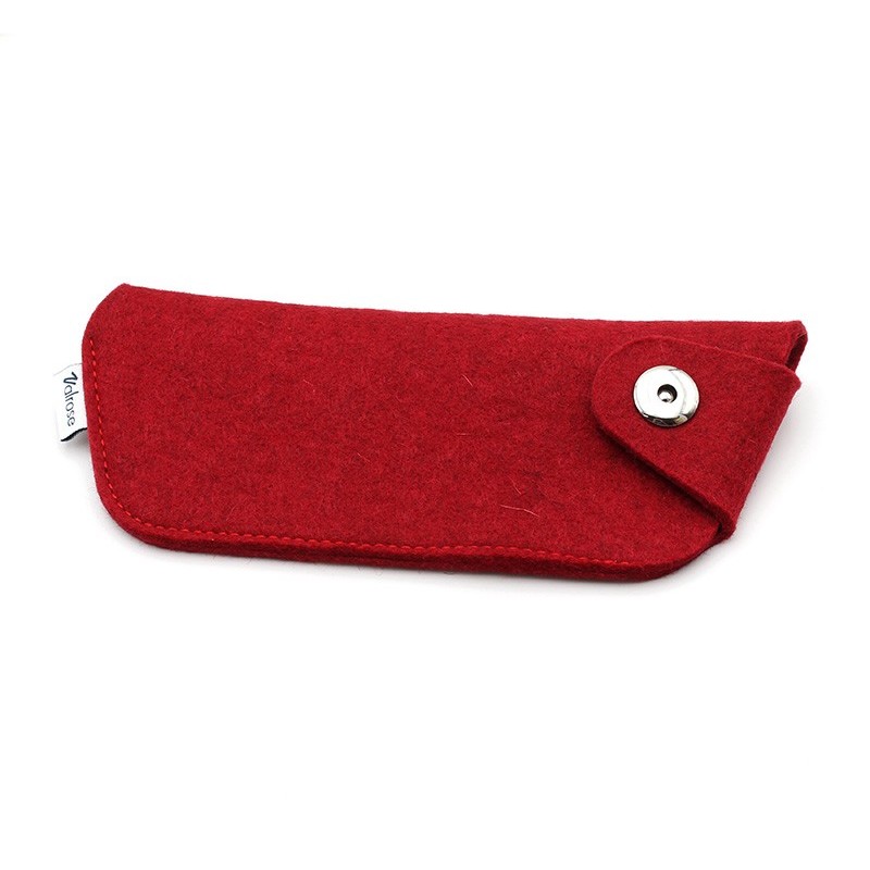 Cherry magnetic Felt case
