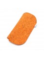 Orange cork leather case