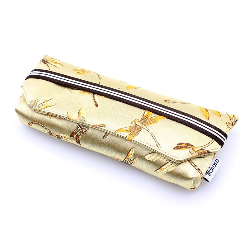 Golden dragonfly pattern Jacquard case