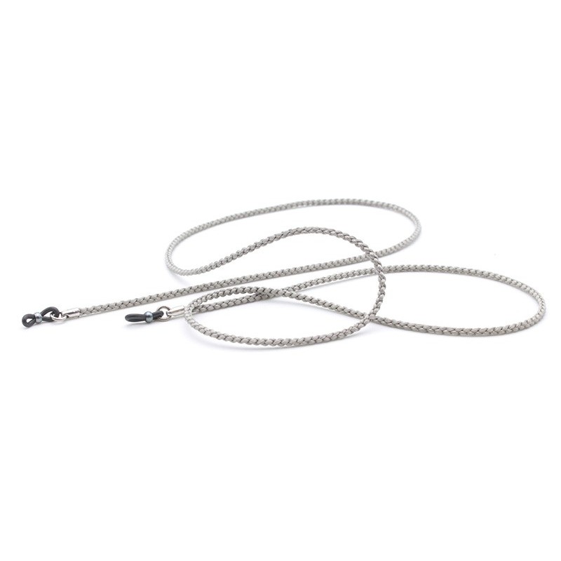 Silk braided cord Pearl