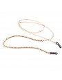 Golden pink Mixed Venitian metal chain