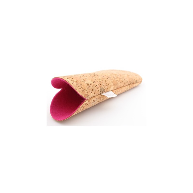 Pink Classic Cork leather case