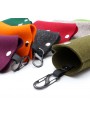 Press-stud felt cases with carabiner
