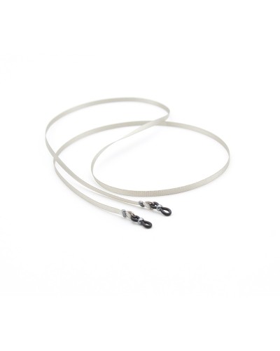 Metallic Grey Satin ribbon