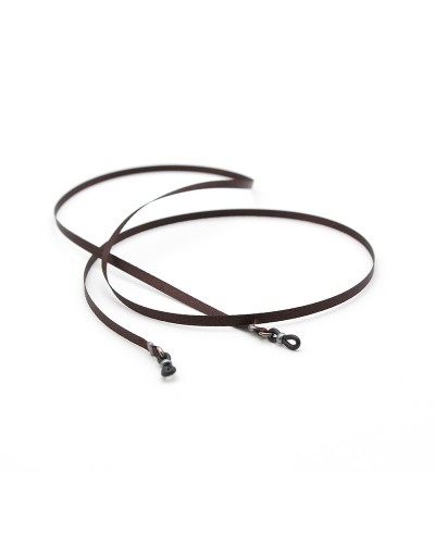 Ruban en satin Chocolat