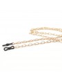 Golden pink Crab Metal chain