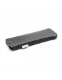 Black Leather glasses case with press-stud