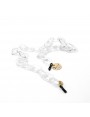 Cristal Opaline Acetate chain with big oval links