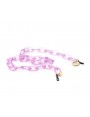 Purple Cristal Opaline Acetate chain with big oval links
