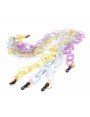 Cristal Opaline Acetate chains with big oval links