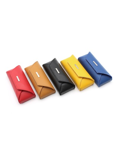 Semi-rigid leather cases