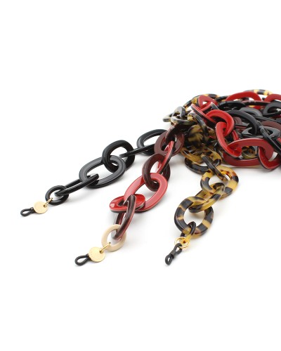 Acetate chain with very big oval links