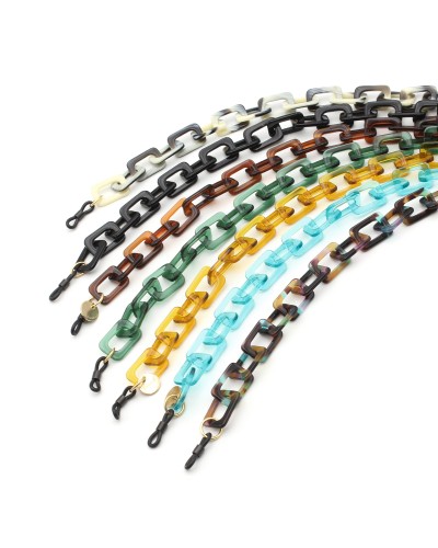 Acetate chains with Medium rectangular links