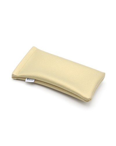Gold Lizard Imitation Leather Clic Clac case
