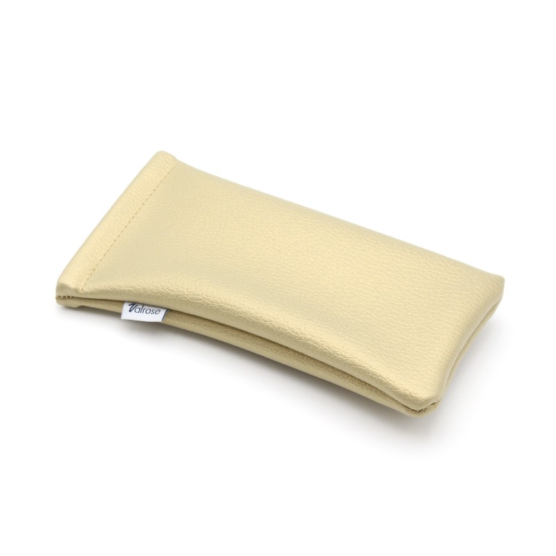 Gold Lizard Imitation Leather Clic Clac case