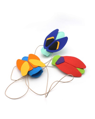 Etui enfant insecte en feutre Luciole