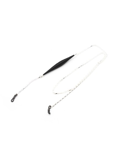 Black Trimmings and venitian metal chain