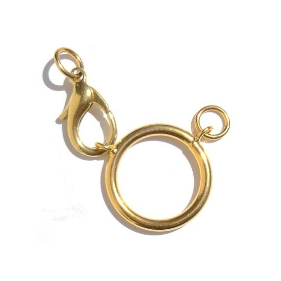 Small plated gold ring