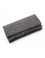 Anthracite double felt case